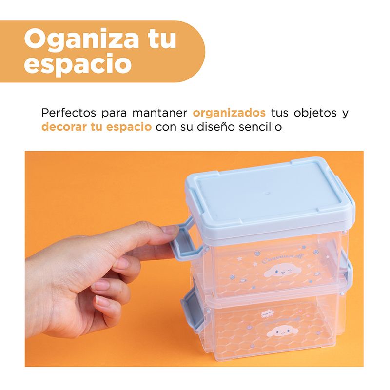 Organizador-de-Plastico-Doble-Capa-Cinnamoroll-Sanrio-Azul-4-19724