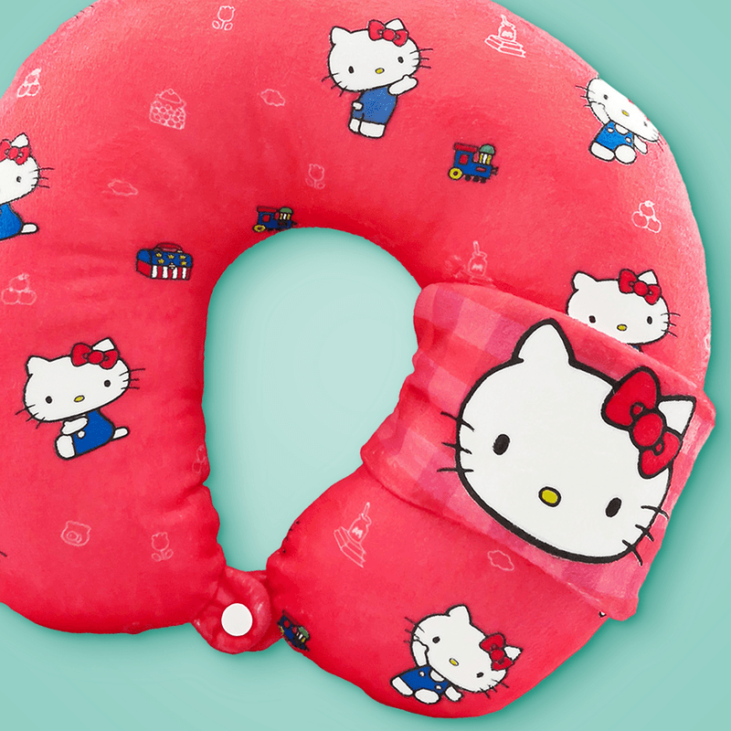 Almohada-de-Viaje-en-Forma-de-U-con-Antifaz-para-Dormir-Hello-Kitty-Sanrio-3-19808