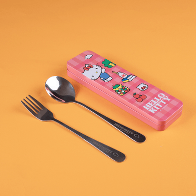 Set de Cubiertos con Estuche Sanrio Adventure