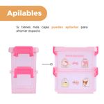Organizador-Plastico-Doble-Capa-de-Sanrio-Rosa-5-19717