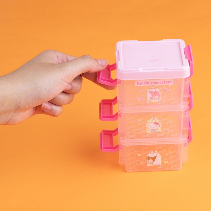 Organizador-Plastico-Tres-Capas-de-Sanrio-Rosa-2-19718