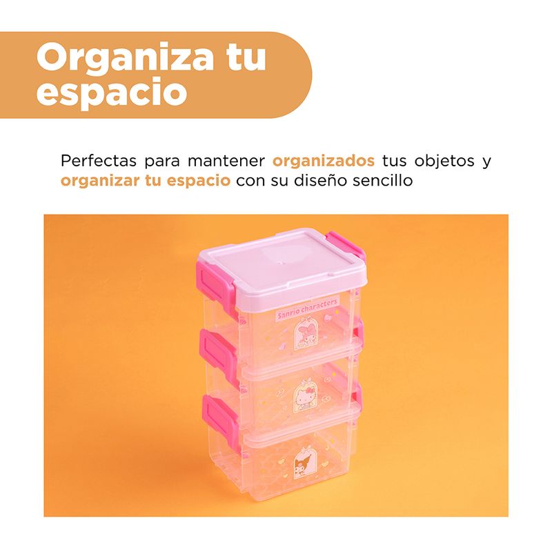 Organizador-Plastico-Tres-Capas-de-Sanrio-Rosa-5-19718