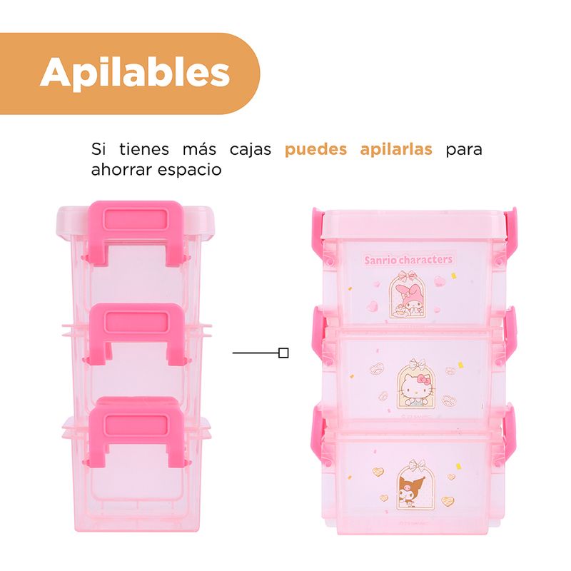 Organizador-Plastico-Tres-Capas-de-Sanrio-Rosa-6-19718