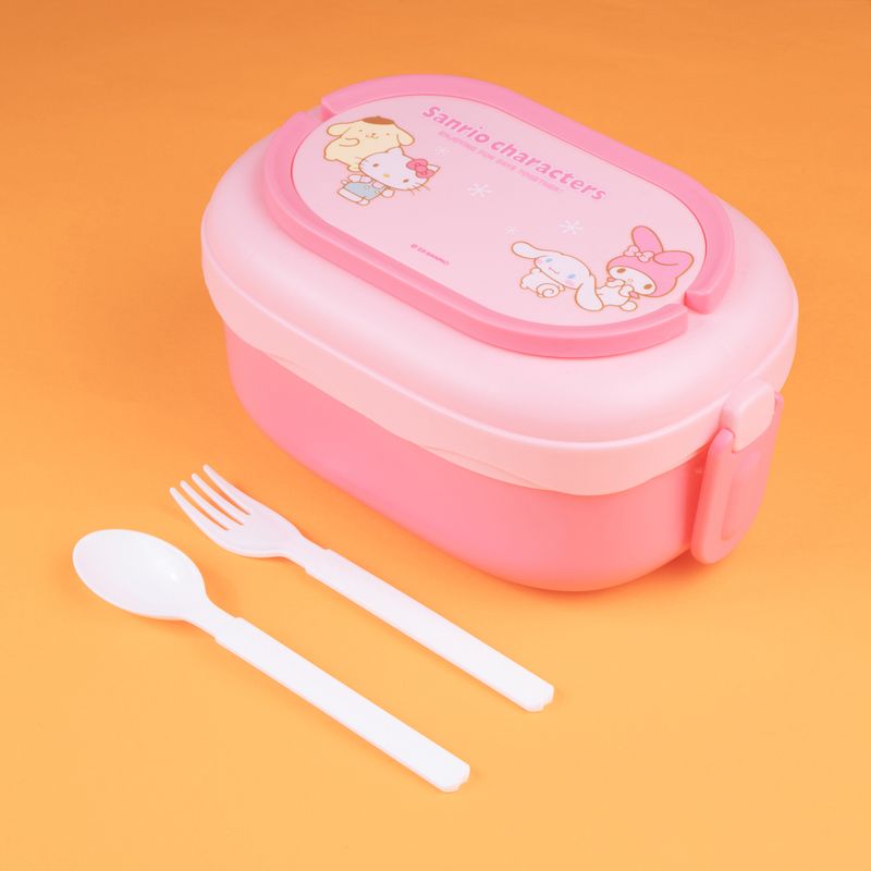 Contenedor-para-Alimentos-Doble-Capa-de-Sanrio-Rosa-7-19743