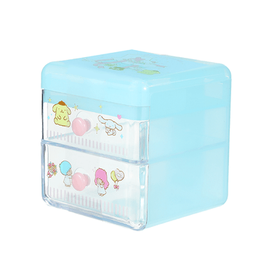 Organizador de Plastico para Escritorio con Cajon Sanrio Sanrio Azul