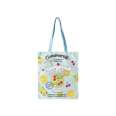 Bolsa de Compras de Tela Cinnamoroll Sanrio Azul