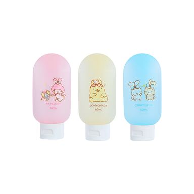 Set de Botellas de Viaje de Ducha (3 Uds)  Sanrio