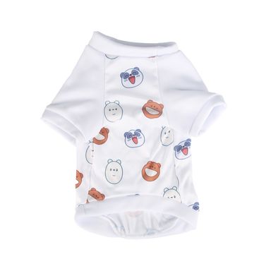 Accesorios para Mascotas Camisa Grande Blanca Serie Wbb Baby