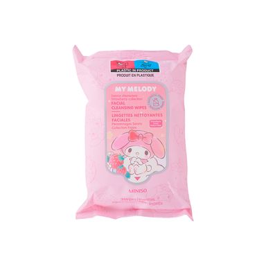 Toallitas Desmaquillantes Faciales  Colección Sanrio Strawberry