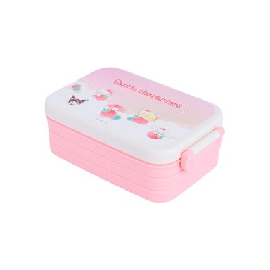 Contenedor  Colección Sanrio Fresa Bento Box