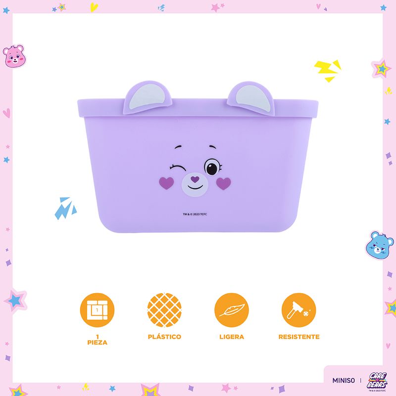 Organizador-Plastico-de-la-Coleccion-Care-Bears-Purpura-3-19962
