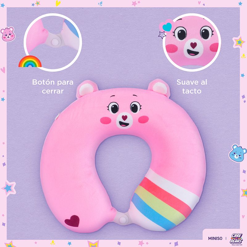 Almohada-de-Viaje-en-Forma-de-U-Colecci-n-Care-Bears-Rosa-5-19974
