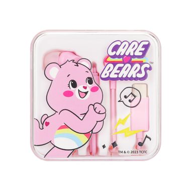 Audifonos Intrauditivos Tipo C Serie Care Bears Rosa