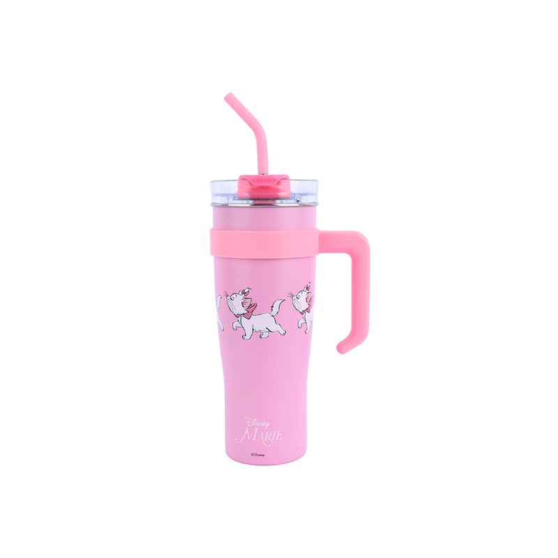 Vaso-de-Acero-con-pitillo-Disney-Cat-Classics-Marie-Colecci-n-Rosa-1-20013