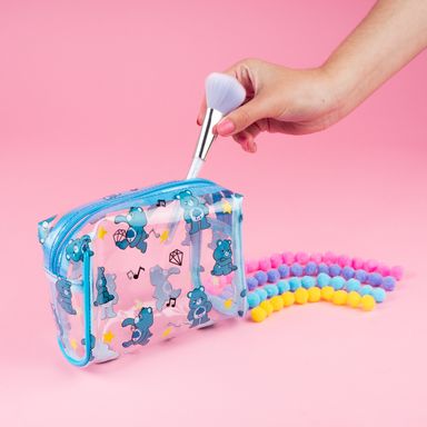 Cosmetiquera Colección Care Bears Transparente Multi Print Azul