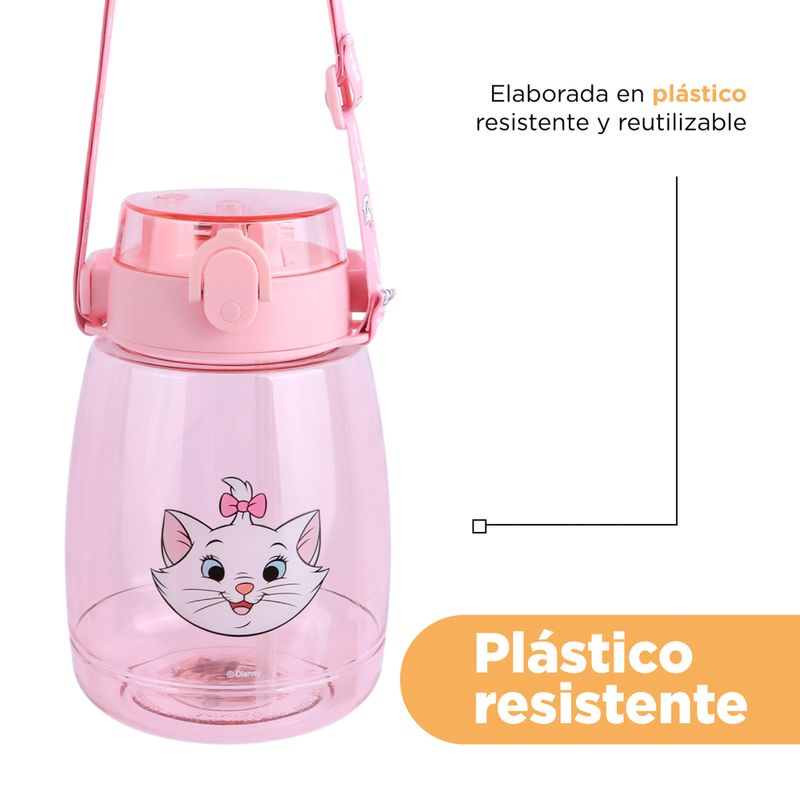 Vaso-de-Plastico-Disney-Cat-Colecci-n-con-Correa-para-el-Hombro-1300-Ml-Rosa-7-20076
