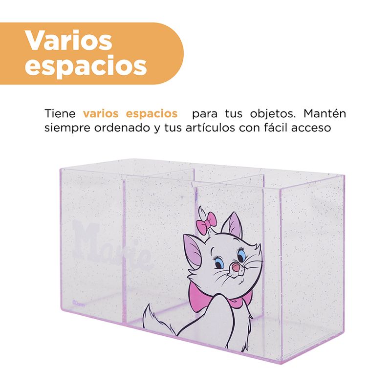 Organizador-de-Plastico-Soporte-para-Brochas-de-Maquillaje-Disney-Cat-Colecci-n-Marie-Rosa-5-19998