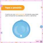 Vaso-de-Plastico-de-la-Colecci-n-Care-Bears-550-Ml-Azul-con-pitillo-4-20135