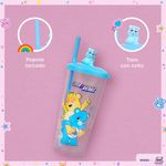 Vaso-de-Plastico-de-la-Colecci-n-Care-Bears-550-Ml-Azul-con-pitillo-5-20135
