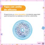 Vaso-de-Plastico-Colecci-n-Care-Bears-de-Doble-Pared-con-pitillo-480-Ml-Azul-4-20136