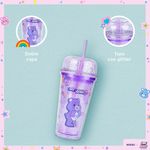 Vaso-de-Plastico-Colecci-n-Care-Bears-de-Doble-Pared-con-pitillo-480-Ml-Morado-5-20137