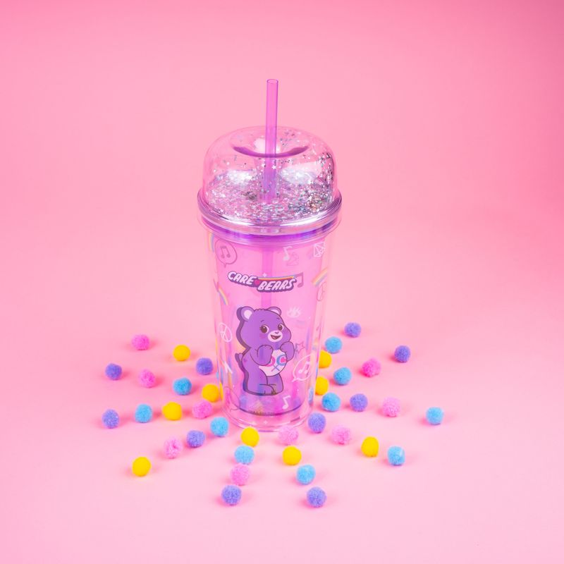Vaso-de-Plastico-Colecci-n-Care-Bears-de-Doble-Pared-con-pitillo-480-Ml-Morado-7-20137