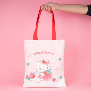 Bosla de Compras Serie Sanrio Strawberry Hello Kitty