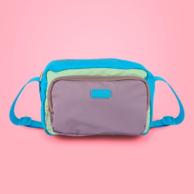 Bolso Crossbody Serie Bloques de Color Verde