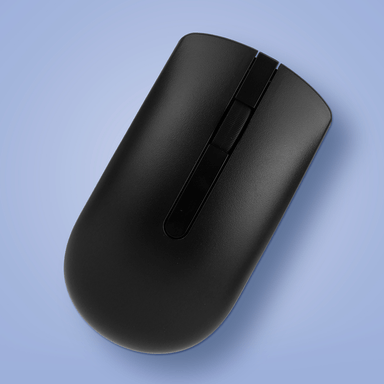 Mouse Inalambrico para Oficina Negro