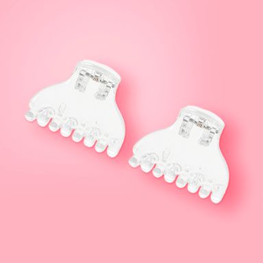 Pinzas para el Cabello Transparentes