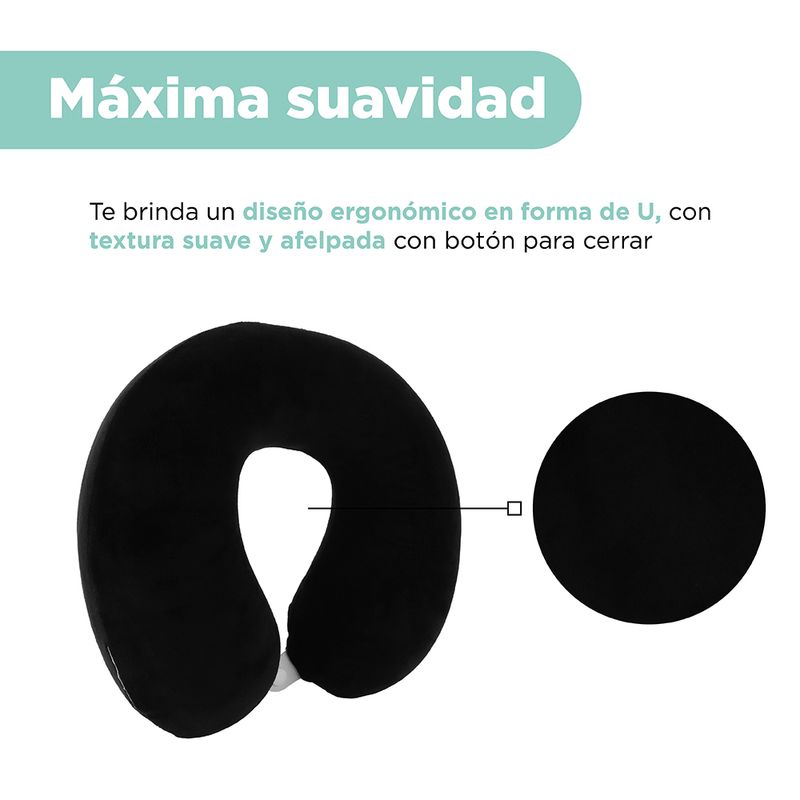 Almohada-de-Viaje-en-Forma-de-U-de-espuma-Negro-4-20481