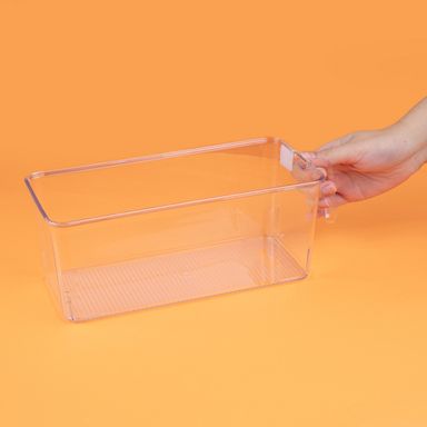 Organizador transparente con asa