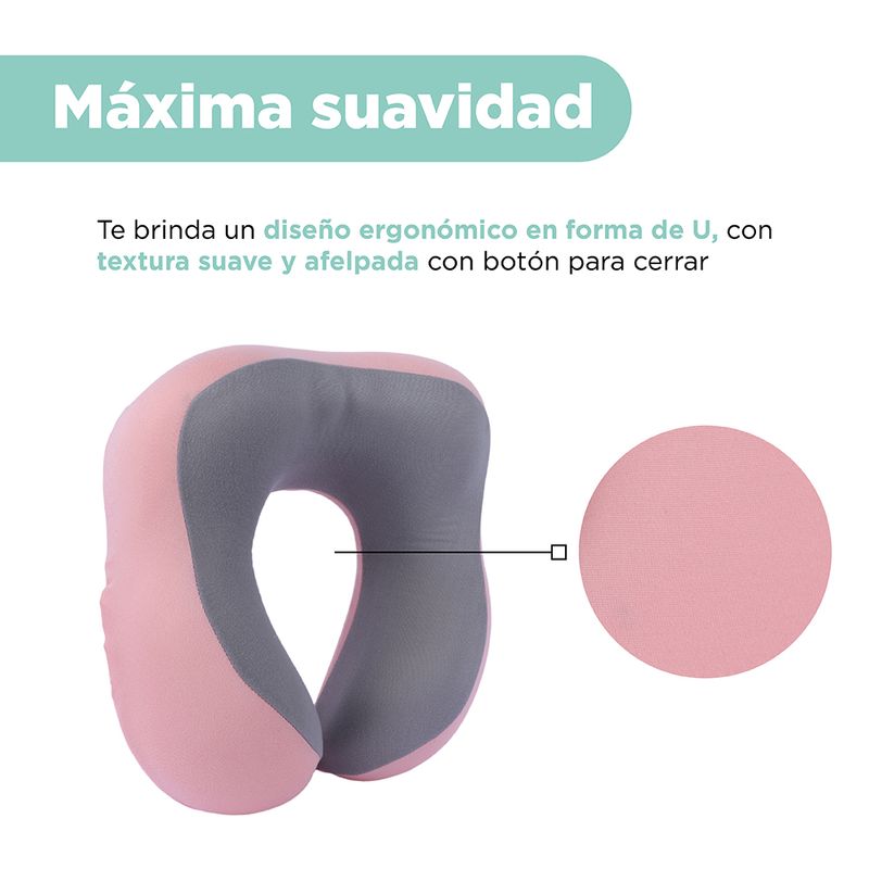 Almohada-de-Viaje-en-Forma-de-U-de-espuma-de-Dos-Colores-Rosa-4-20562