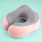 Almohada-de-Viaje-en-Forma-de-U-de-espuma-de-Dos-Colores-Rosa-6-20562