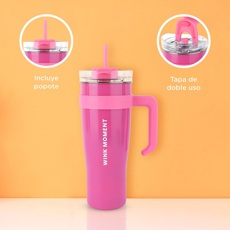 Vaso-de-Acero-con-Pitillo-Fucsia-6-20587