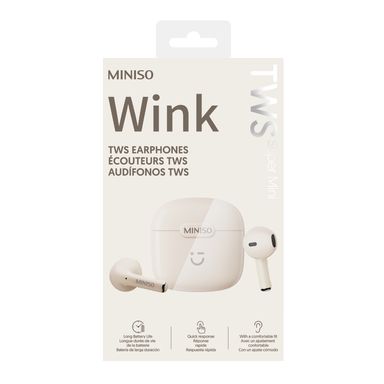 Audifonos Tws Series Wink Modelo W66 Blanco