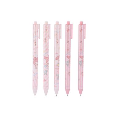 Set de Esferos  Serie Sanrio My Melody 0,5 Mm Negro