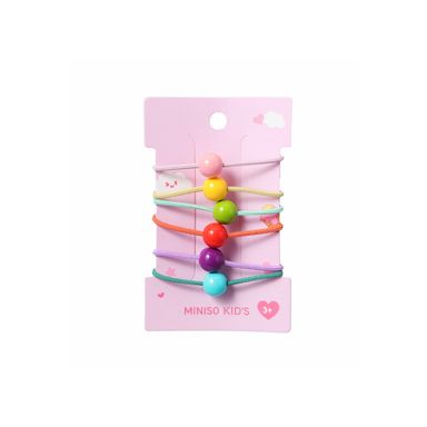 Set de Ligas para Cabello de Colores 6 Pzas