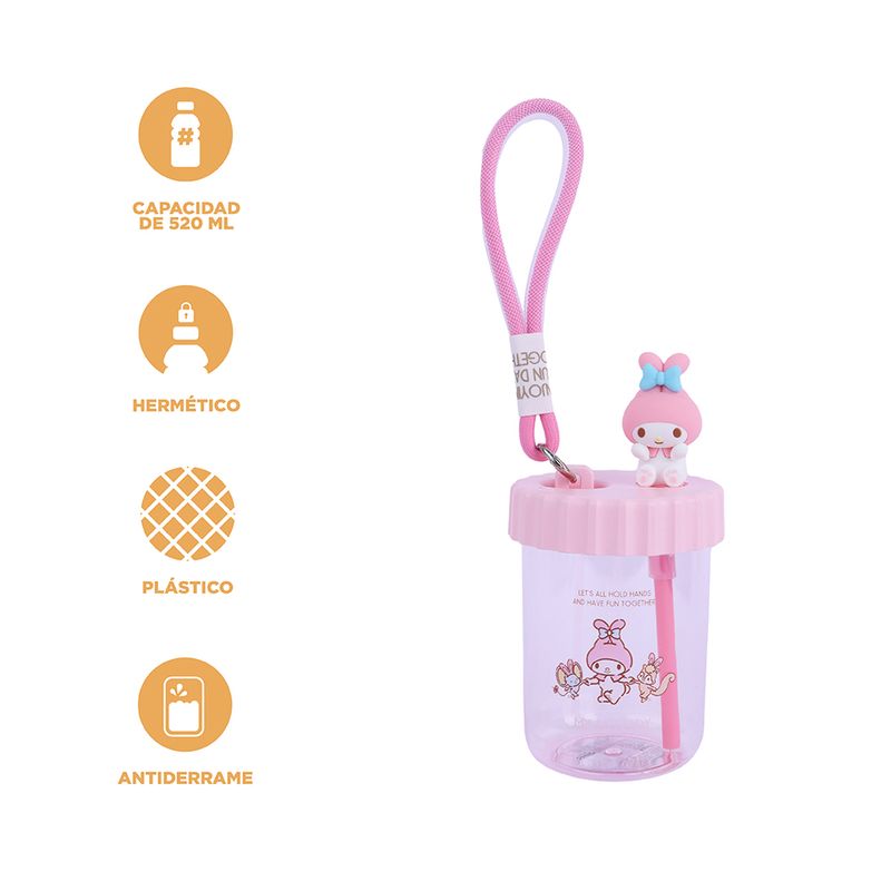 Vaso-Plastico-con-Pitillo-Serie-Sanrio-My-Melody-520Ml-Rosa-3-20221