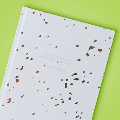 Libreta de Tapa Dura Taupe