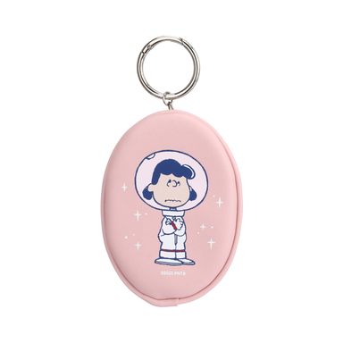 Monedero Snoopy Serie Little Space Explorer Capsula Rosa