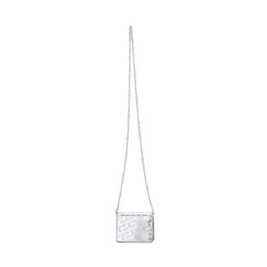 Bolso Mini Cruzado Serie Snoopy Little Space Explorer Plateado