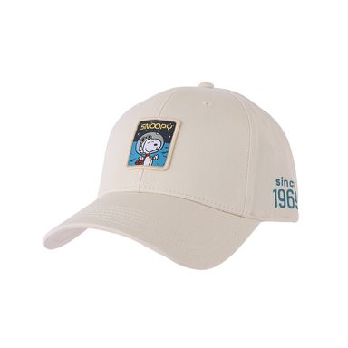 Gorra de Beisbol Snoopy Serie Little Space Explorer Beige