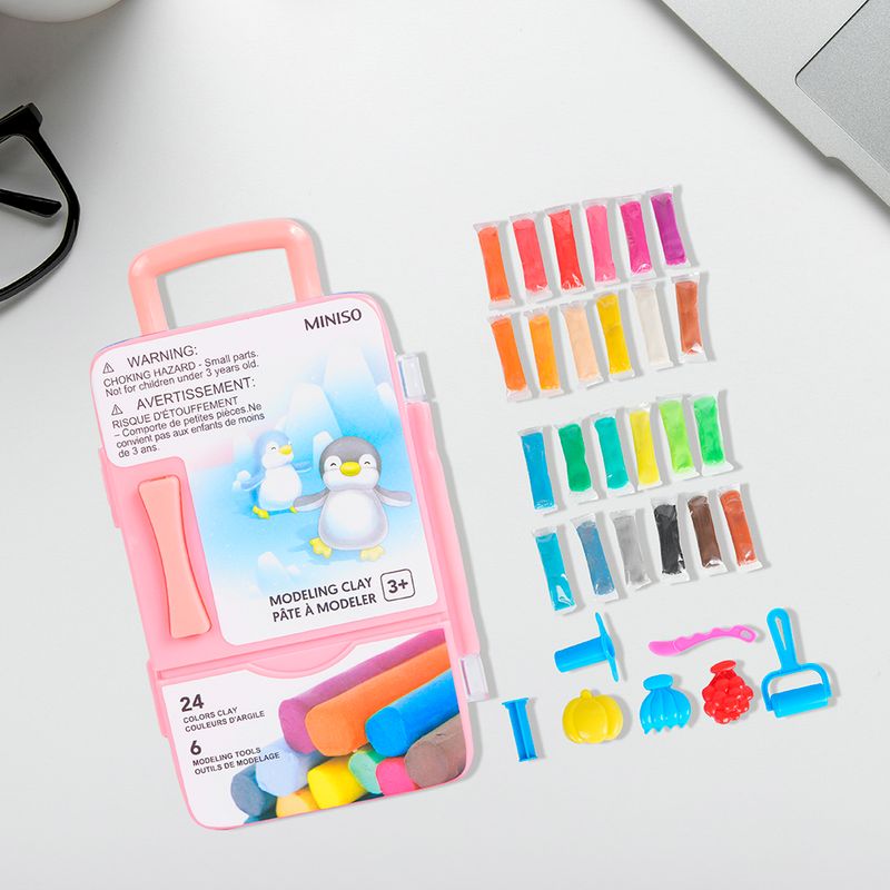 Caja-de-Plastilina-con-24-Colores-Serie-Miniso-Rosa-2-21311