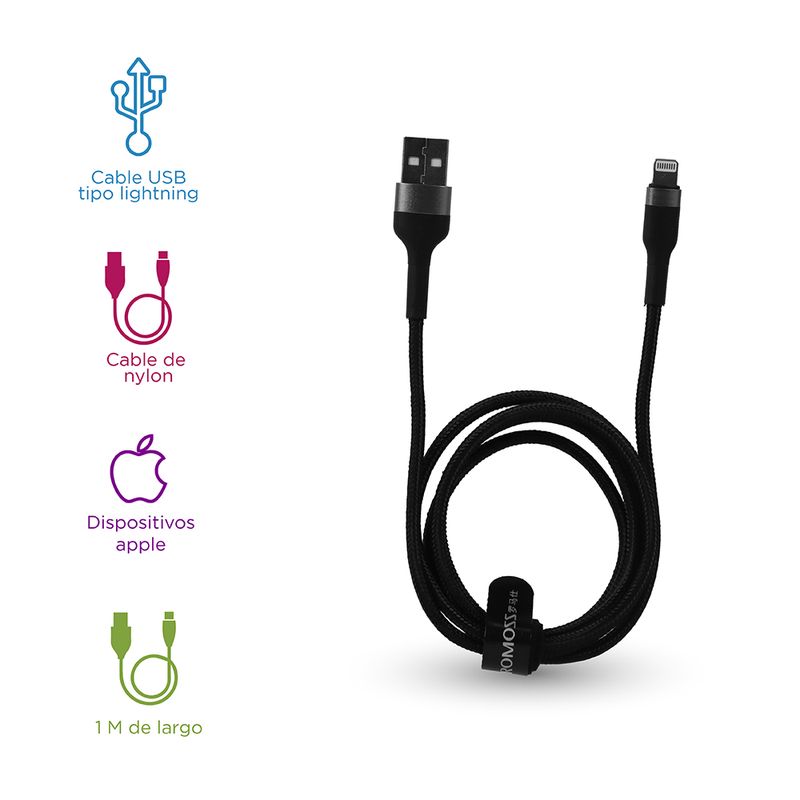 Cable-de-Carga-1M-Aluminio-Trenzado-con-Transmision-de-Datos-Modcb12B-Serie-Miniso-3-21313