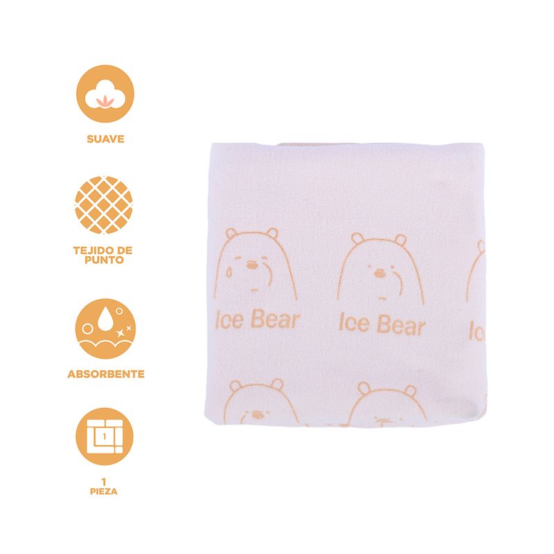 Toalla-de-Ba-o-en-Microfibra-de-la-Serie-We-Bare-Bears-Naranja-3-21425