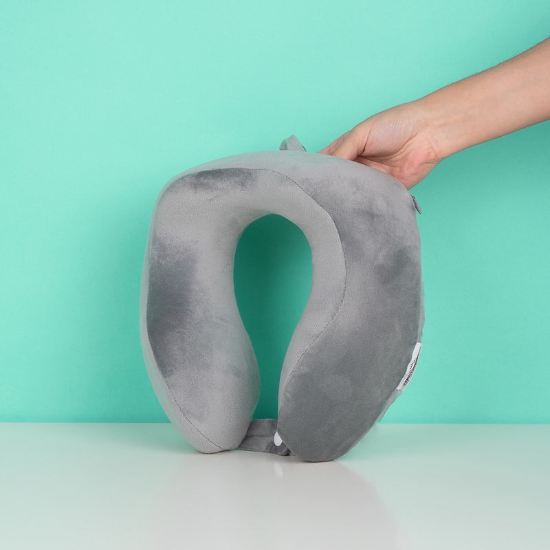 Almohada-de-Viaje-en-Espuma-con-Forma-de-U-Viscoelastica-Serie-Miniso-Gris-7-21334