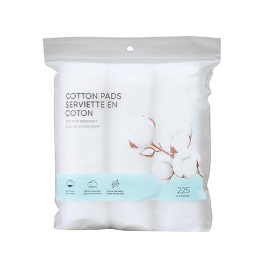 Almohadillas Redondas de Algodon de Doble Cara Serie Miniso