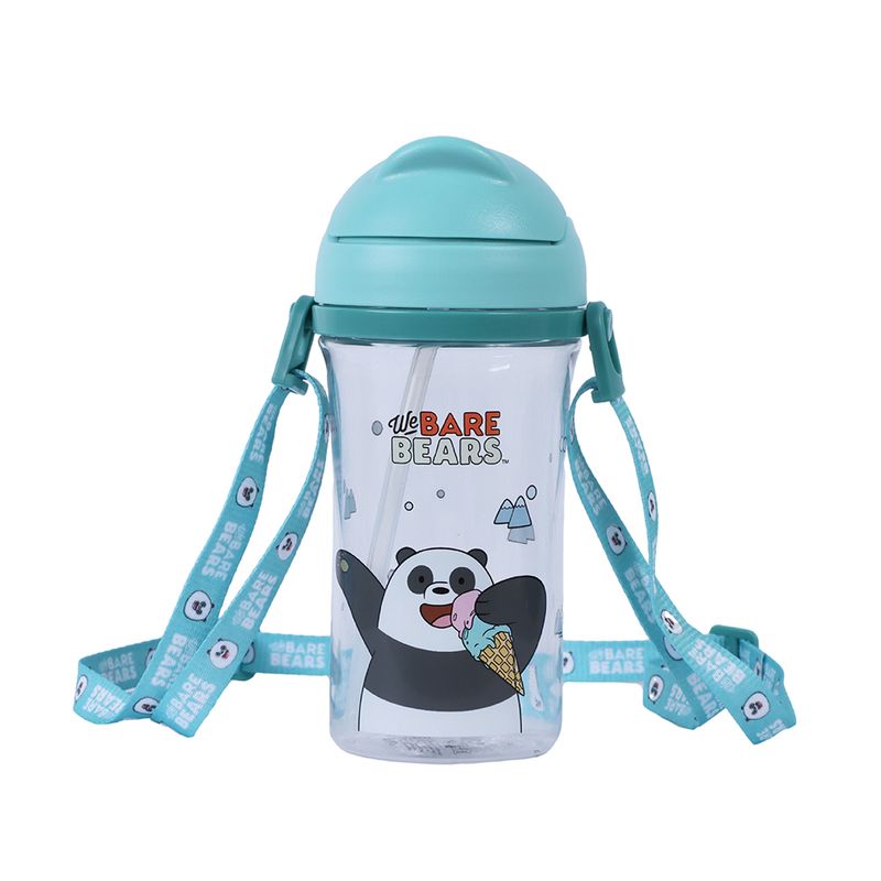 Vaso-Platico-400-Ml-con-Pitillo-y-Correa-Serie-We-Bare-Bears-Panda-Azul-1-21430