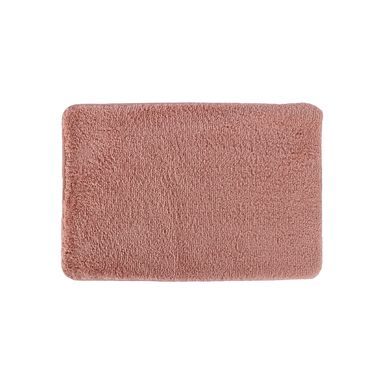 Tapete Decorativo de Felpa de Color Solido Rosa